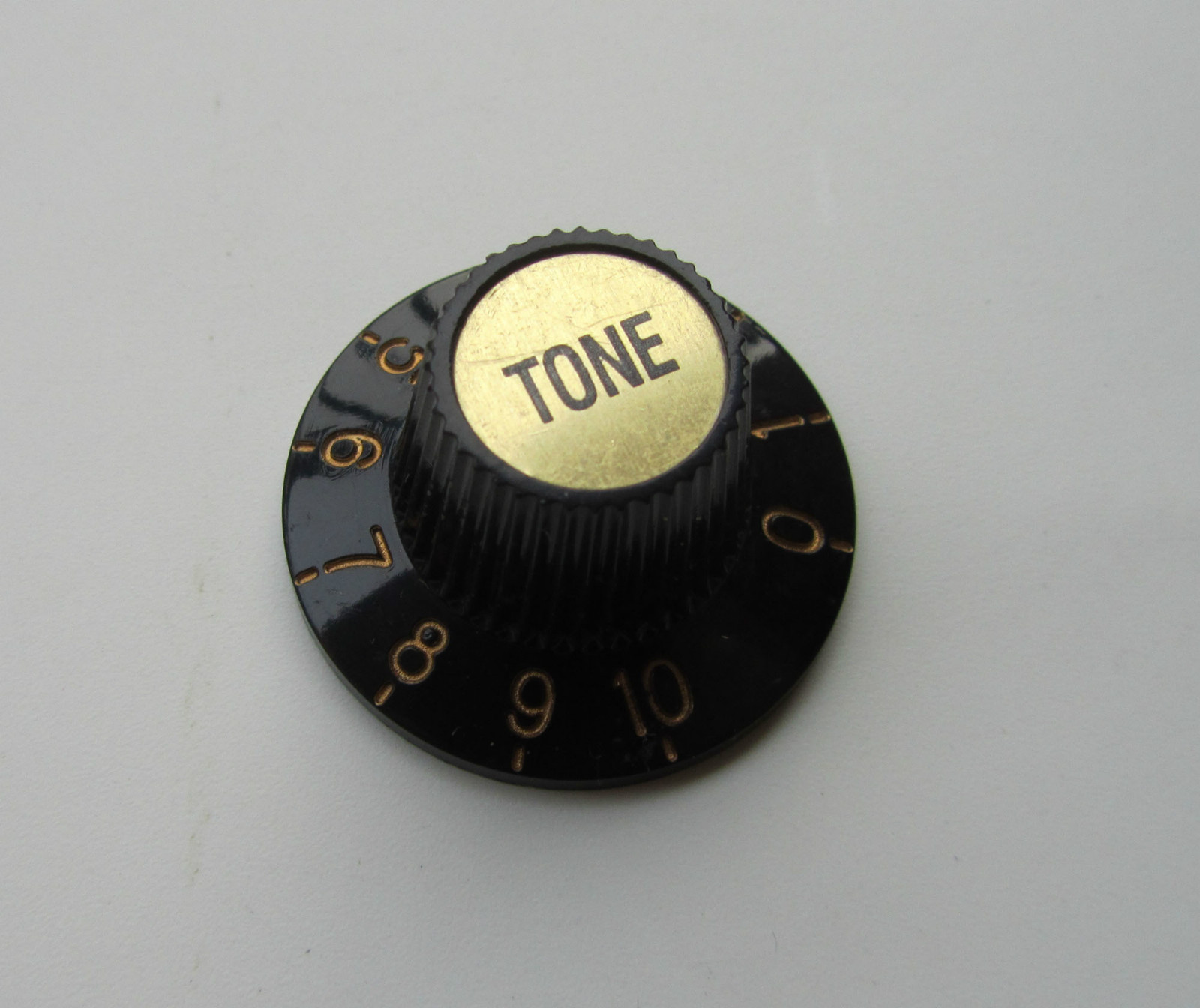 Black W/ Gold Witch Hat Knobs Guitar Knobs for LP Epiphone SG