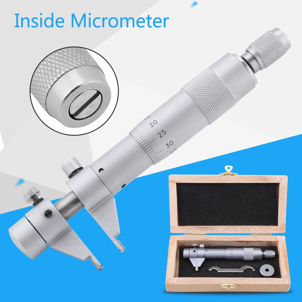 Micrometer 5-30mm Hole Internal Diameter Gauge 0.01mm +Case