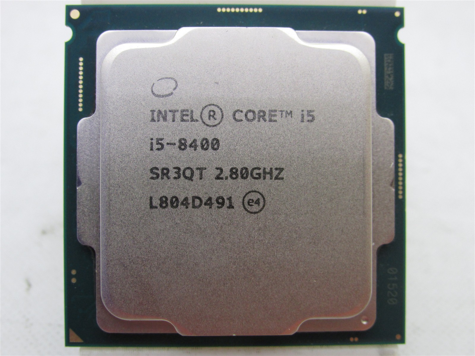 Intel Core i5-8400 8th Gen SR3QT 6-Core 2.8GHz LGA1151 Desktop CPU Tested Work