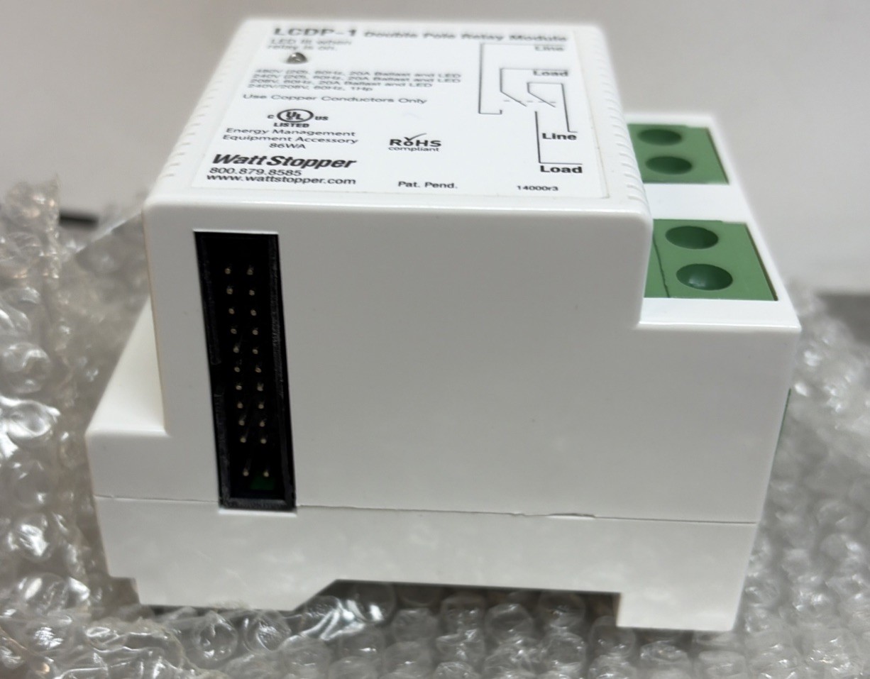 Wattstopper LCDP-1 Double Pole Relay Module
