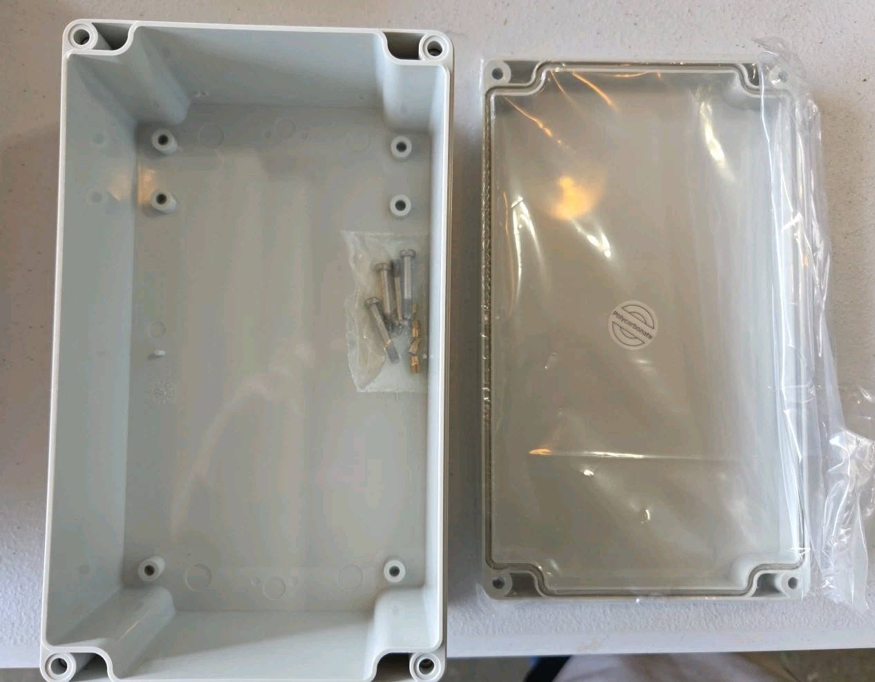 8x5x3 Polycarbonate Weatherproof Project Box