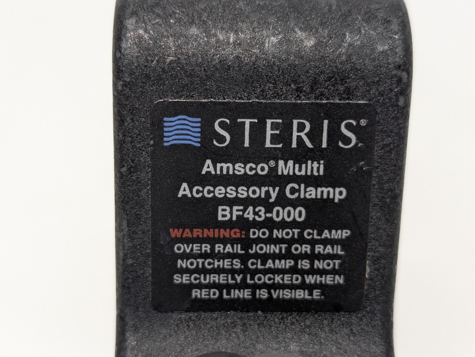 Steris Amsco BF43-000 Multi Accessory Clamp, OR Table Side Rail Lock Single Item