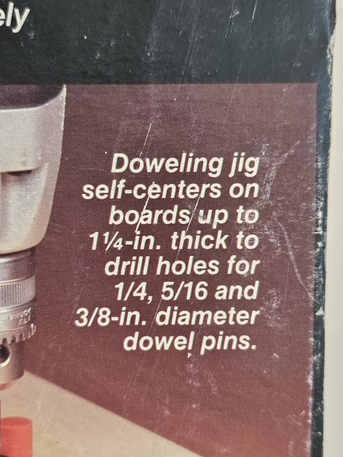 Craftsman Sears Tools Dowel Quick Kit 9-67188 Incomplete