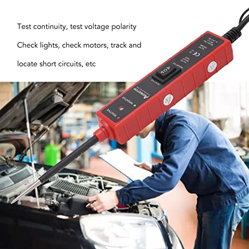 6-24V Auto Circuit Tester, Universal for Car Electrical System, LED Light