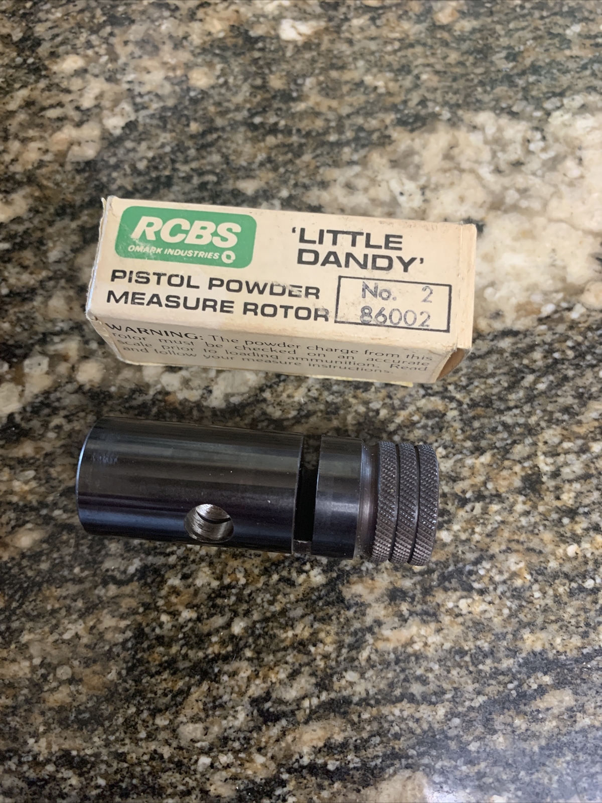 RCBS Number #2 Little Dandy Powder Rotor  #86002 Used Excellent Condition