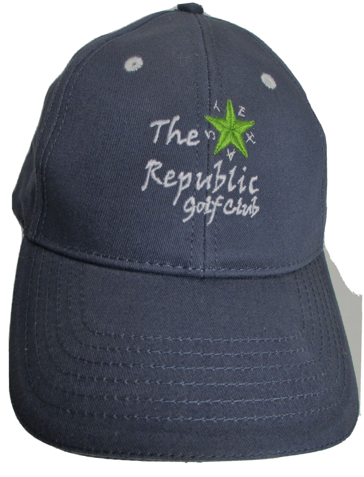 The Republic Golf Club Hat San Antonio Texas USA Embroidery Ball Cap      blue