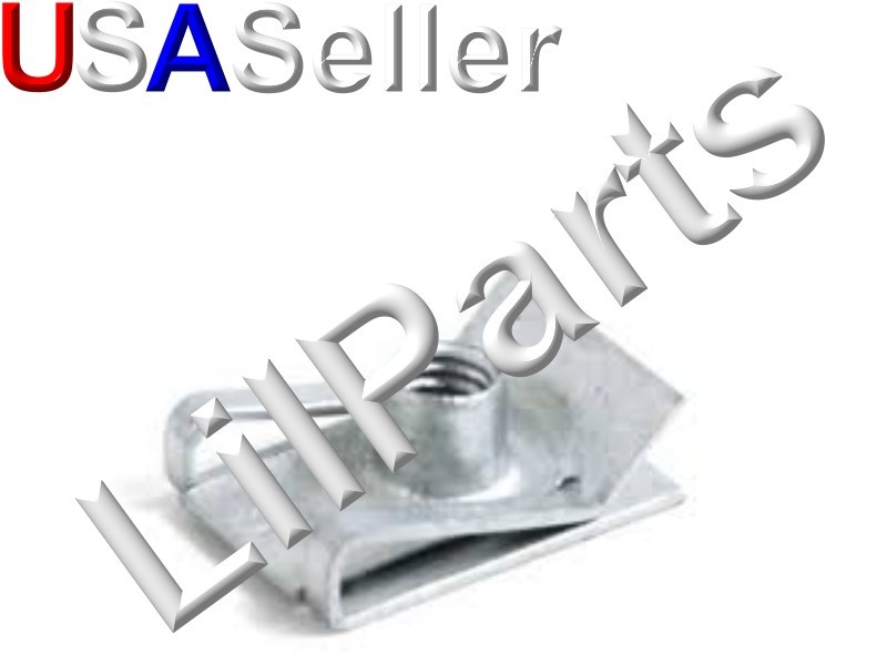 For M5 VW Audi Bmw Motorcycle 46638532314 Plate U J Nut Trim Clip Mounting Panel