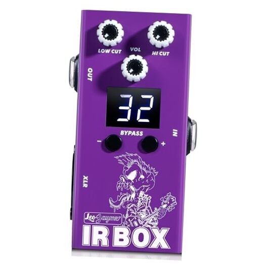 Guitar/Bass Effects Pedal Amplifier Simulation with 32 Presets and Advanced