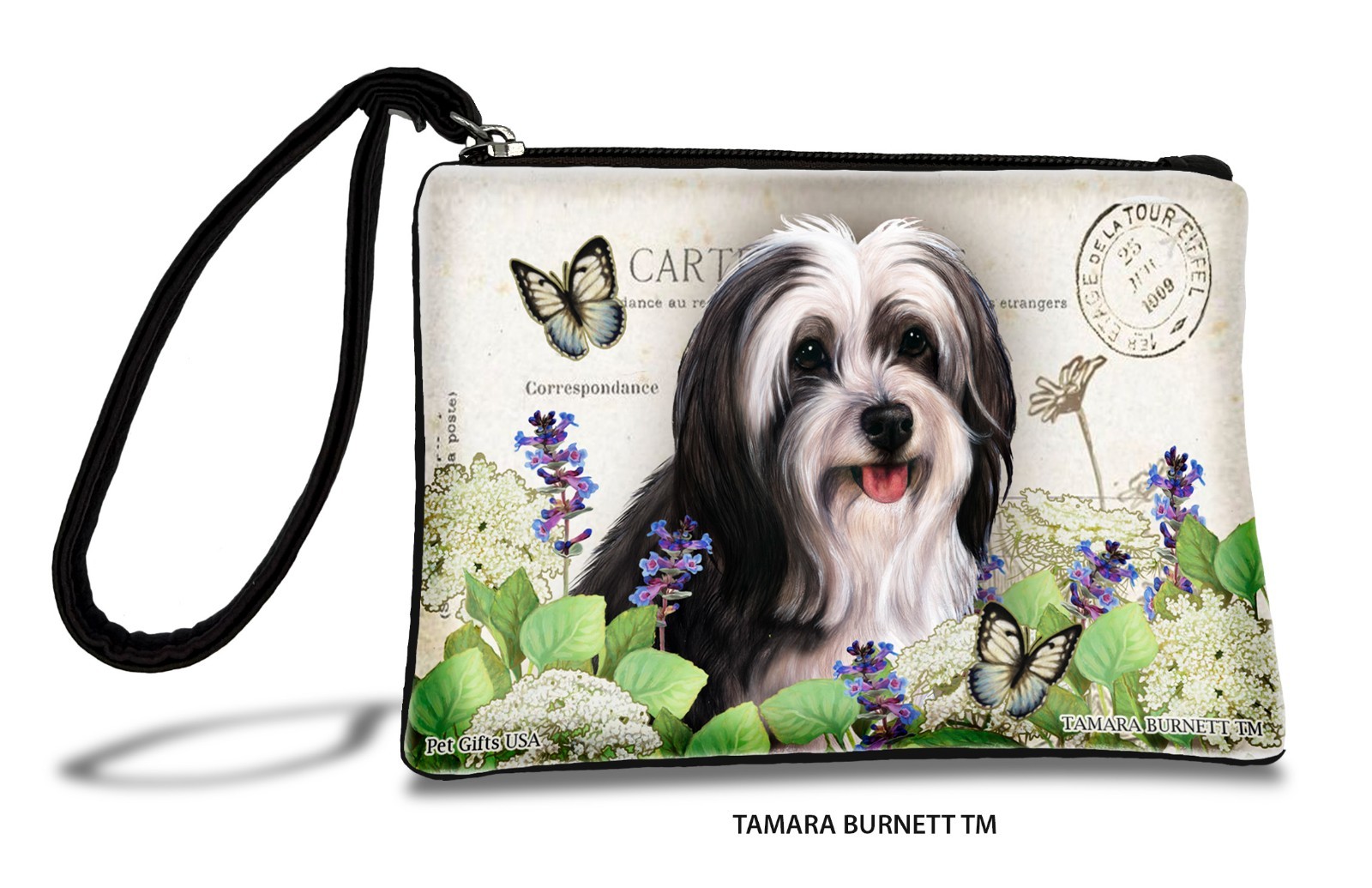 Tibetan Terrier Zippies Pet Pouch Coin Purse