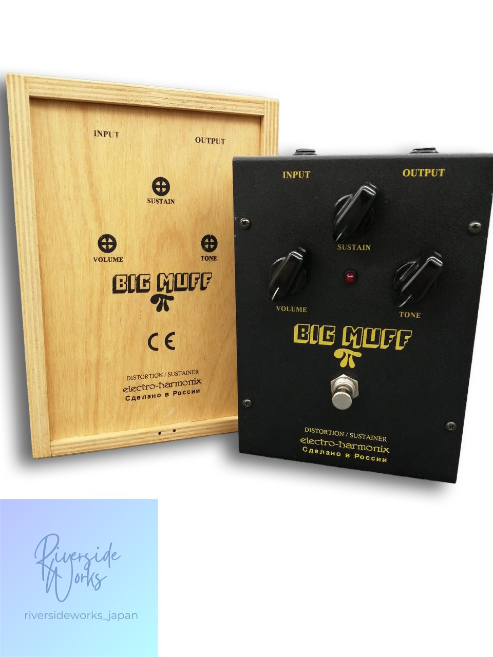 ELECTRO HARMONIX SOVTEK BIGHUFF Distortion Effect Pedal JP