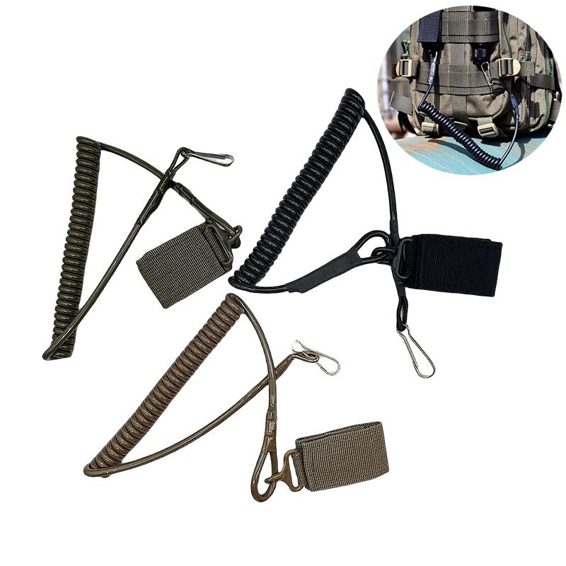 Tactics P1S pistol defense loss safety rope Waist telescopic suspender Slings