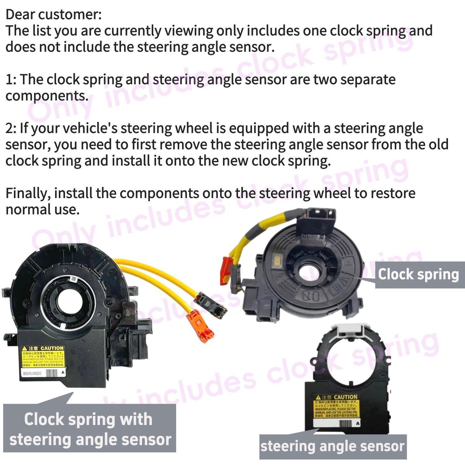 Clock Spring high quality For Toyota Corolla 2014-19 Camry 2015-2019 8430702220