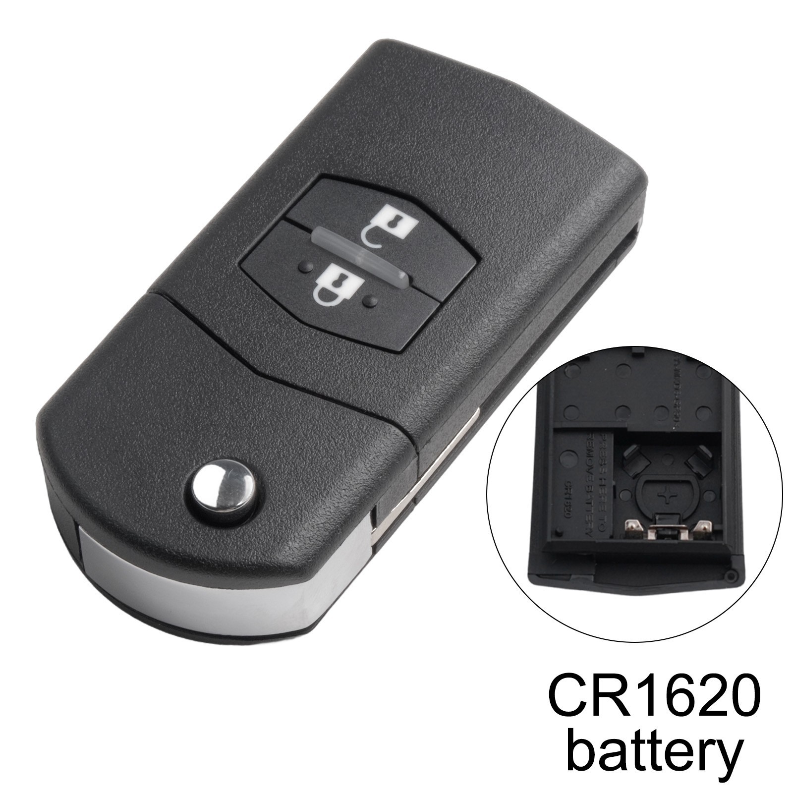 For Mazda 2 M2(2008 - 2015) Key Shell Parts Replacement Security 2 Keys