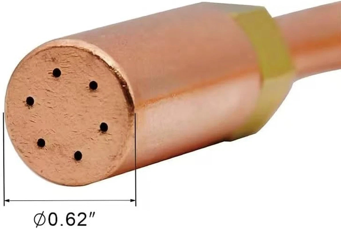,6-MFA-1 Heating Tip Nozzle (Rosebud) Fits Victor 100 Series Torch Handle,Medium