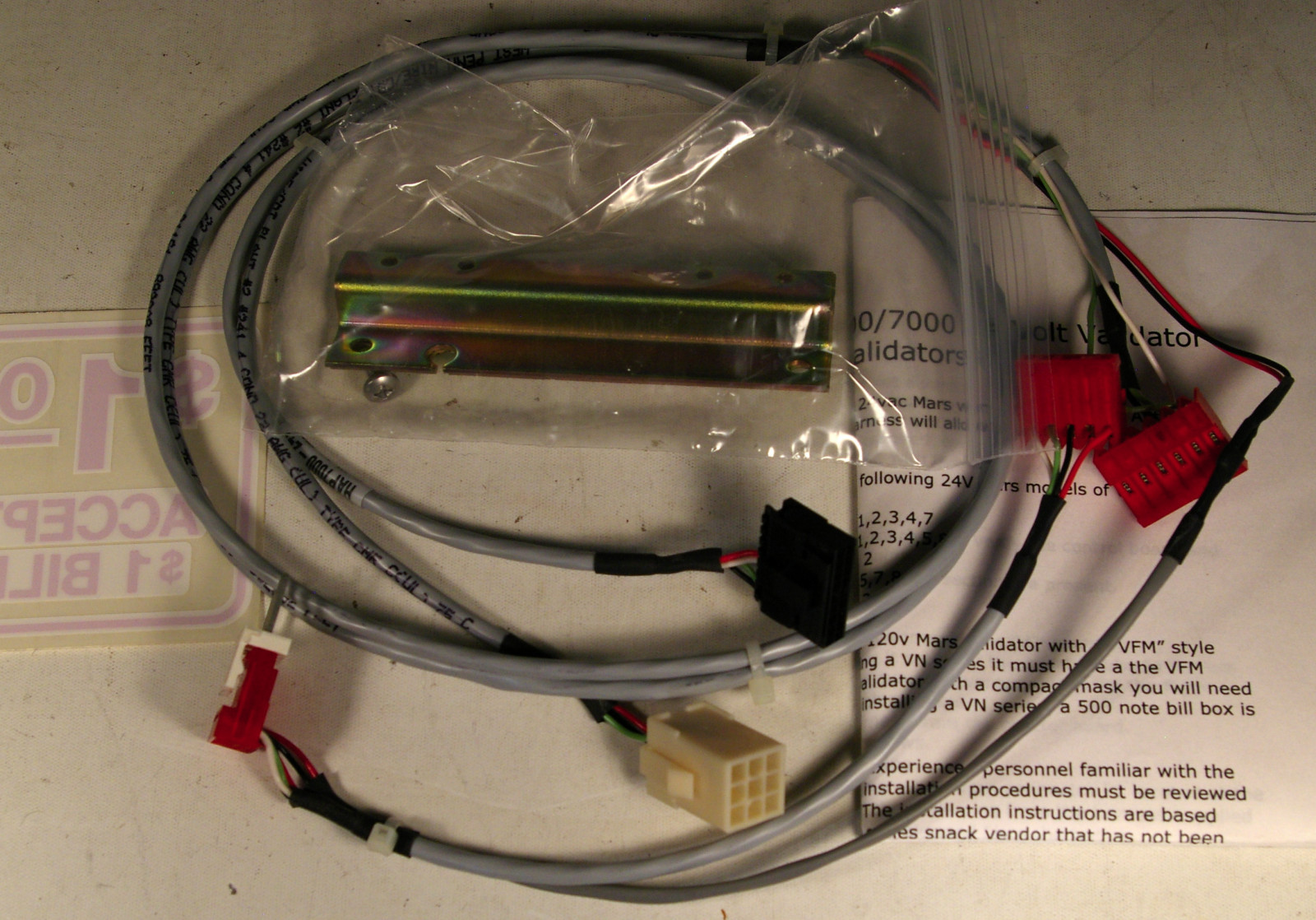 Automatic Products 6000 7000 24v MARS VALIDATOR conversion kit KITAP7000M24V