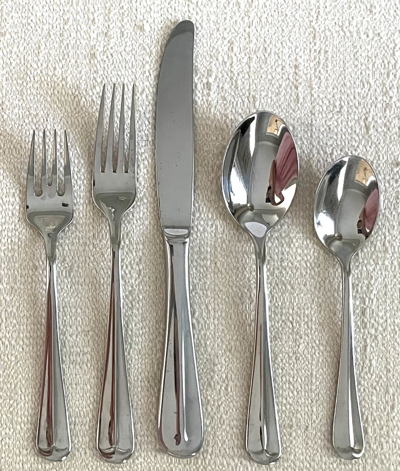 5 Piece Pace Setting 270 Hampton Silversmiths HSV117 Stainless 18/10