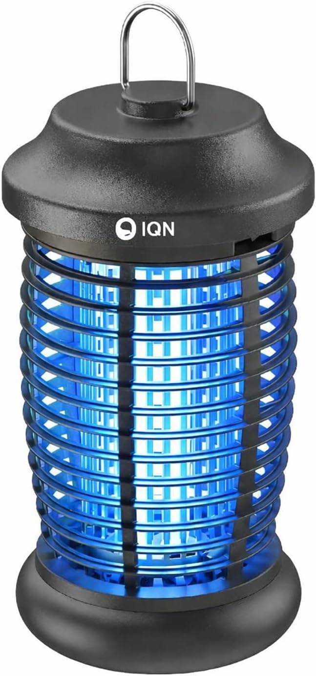 Bug Zapper Outdoor, Plug in Electric Mosquito Fly Zapper w/ 15W Light & 4200V...