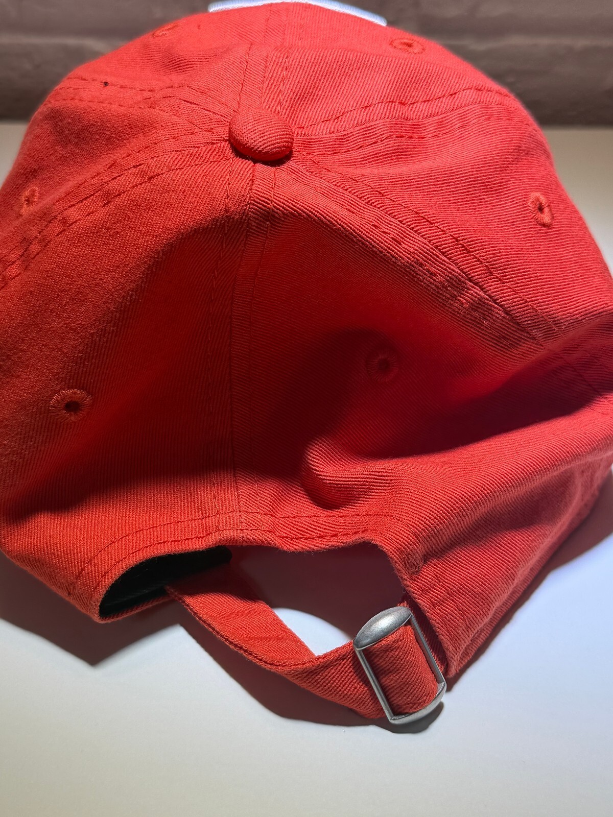 New Era 9TWENTY Orange Baseball Cap with Tiger and Fox Patch FL SPRING TRAINING