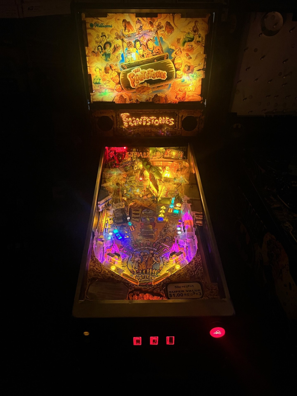 FLINTSTONES Complete LED Lighting Kit custom SUPER BRIGHT PINBALL LED KIT