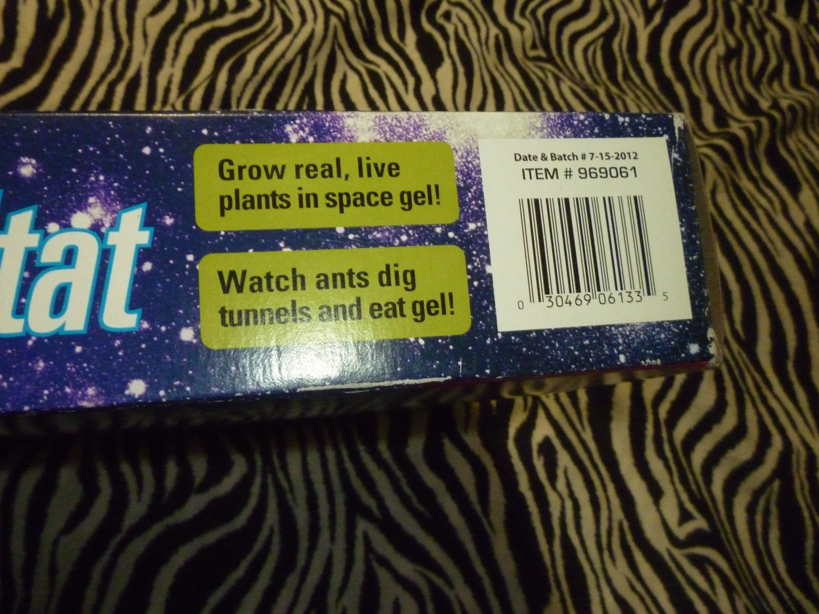 Space Age Ant Habitat - NEW OPEN BOX!!!