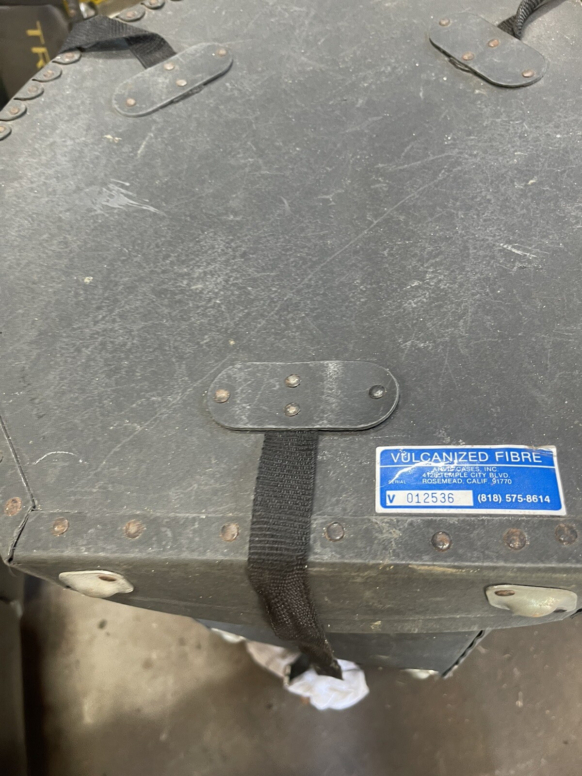 Anvil Vulcanized Fiber 16x16" Case Protective For Drums