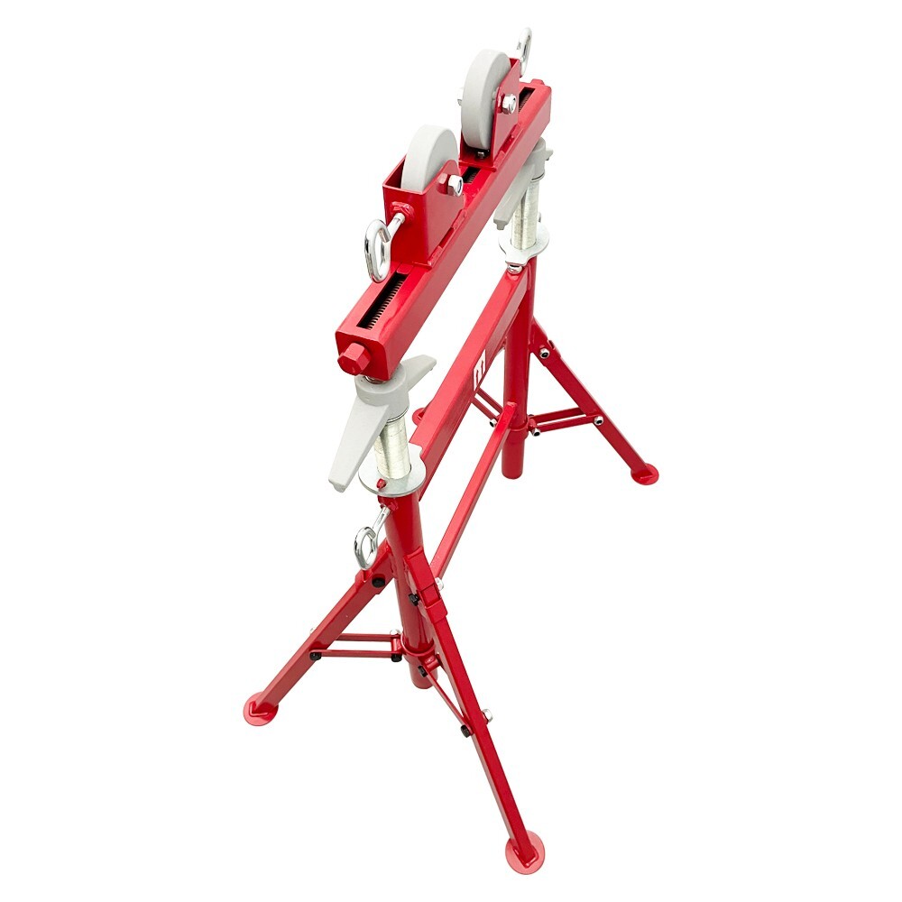 Tube Pipe Roller Support Clamp Welding Positioner Height Adjustable 29"-43"