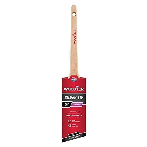 Wooster Brush Company 5224-2 Silver Tip Thin Angle Sash 2 Inch 4 Pack