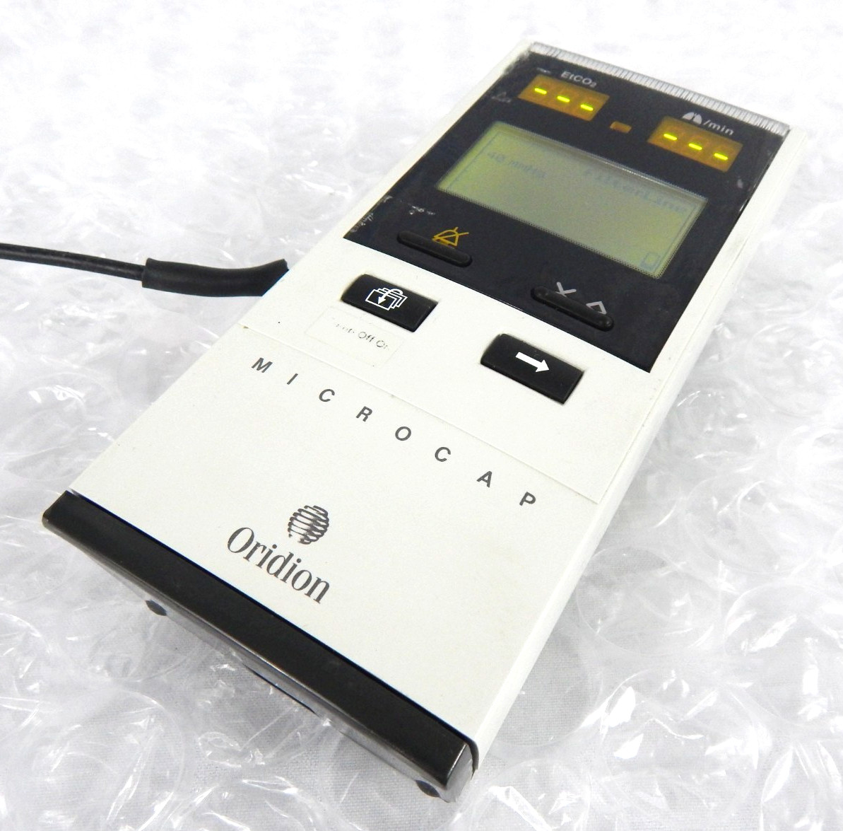 ORIDION MICROCAP HANDHELD CAPNOGRAPH S/N 608
