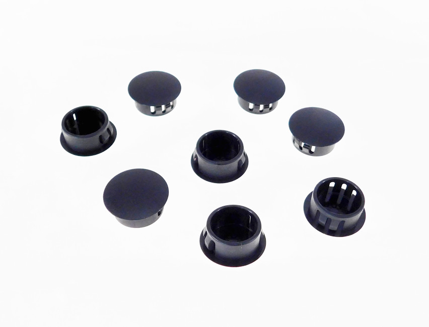 (8 PACK) 3/4" Locking Plastic Hole Plugs for .016"-.125" metal LPB-.750