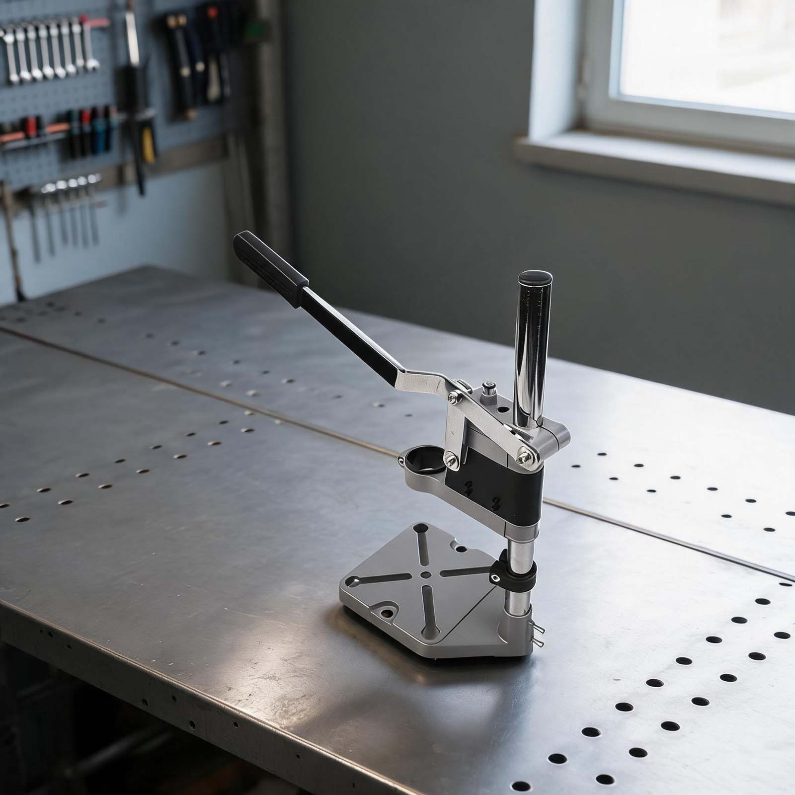 High Precision Adjustable Drill Stand for Compatible with Electric For Hand