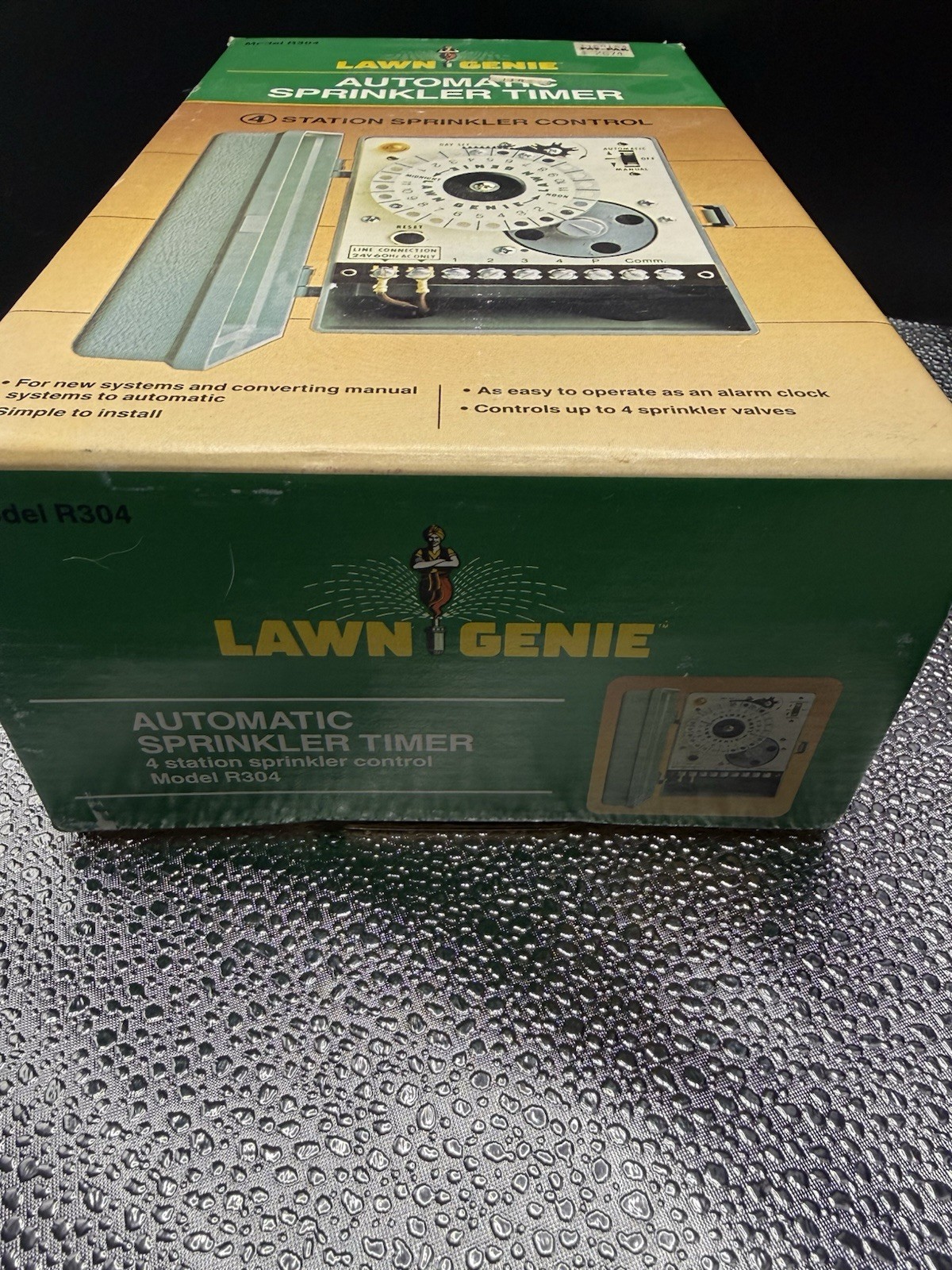Lawn Genie Automatic Sprinkler Timer NIP Model R304 Unused