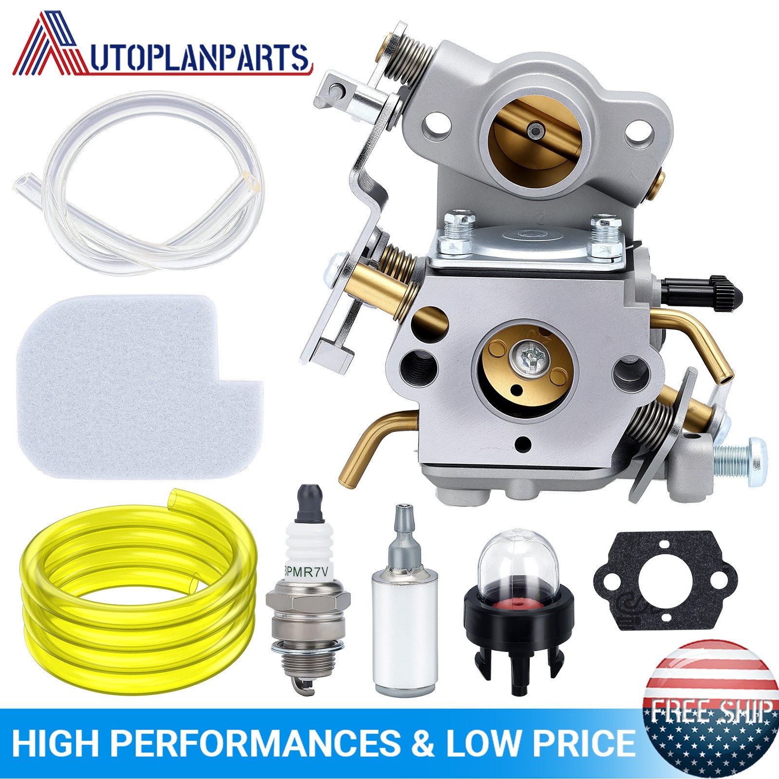 For ZAMA C1M-W26C Carburetor Poulan P3314 P3416 P4018 PP3816 545070601 Chainsaw