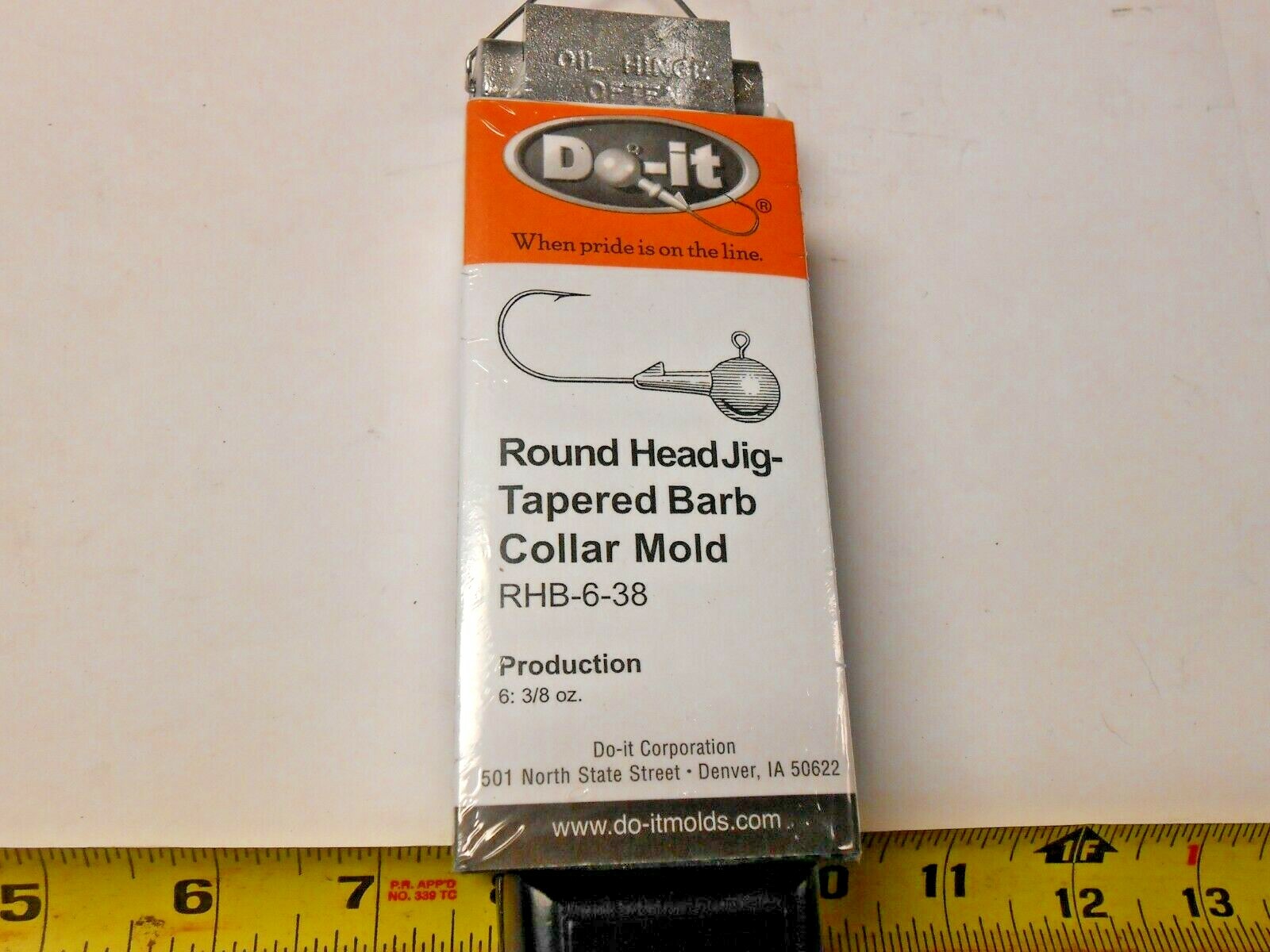 3105 DO-IT Round Jig Mold 3/8 oz