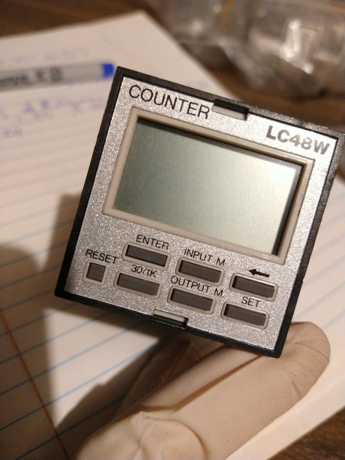 MATSUSHITA LC48W AEL 7112 ELECTRONIC COUNTER LC48W-6B-24V