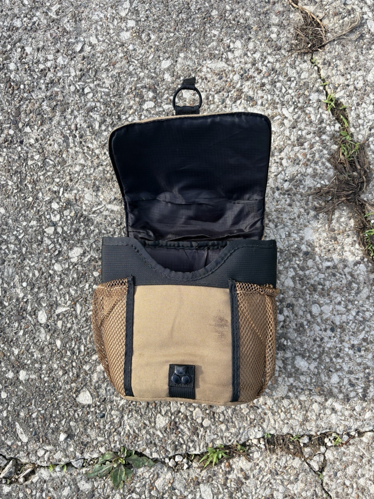 Vortex Optics Binocular Case Tan with Mesh Pockets and Patch Logo