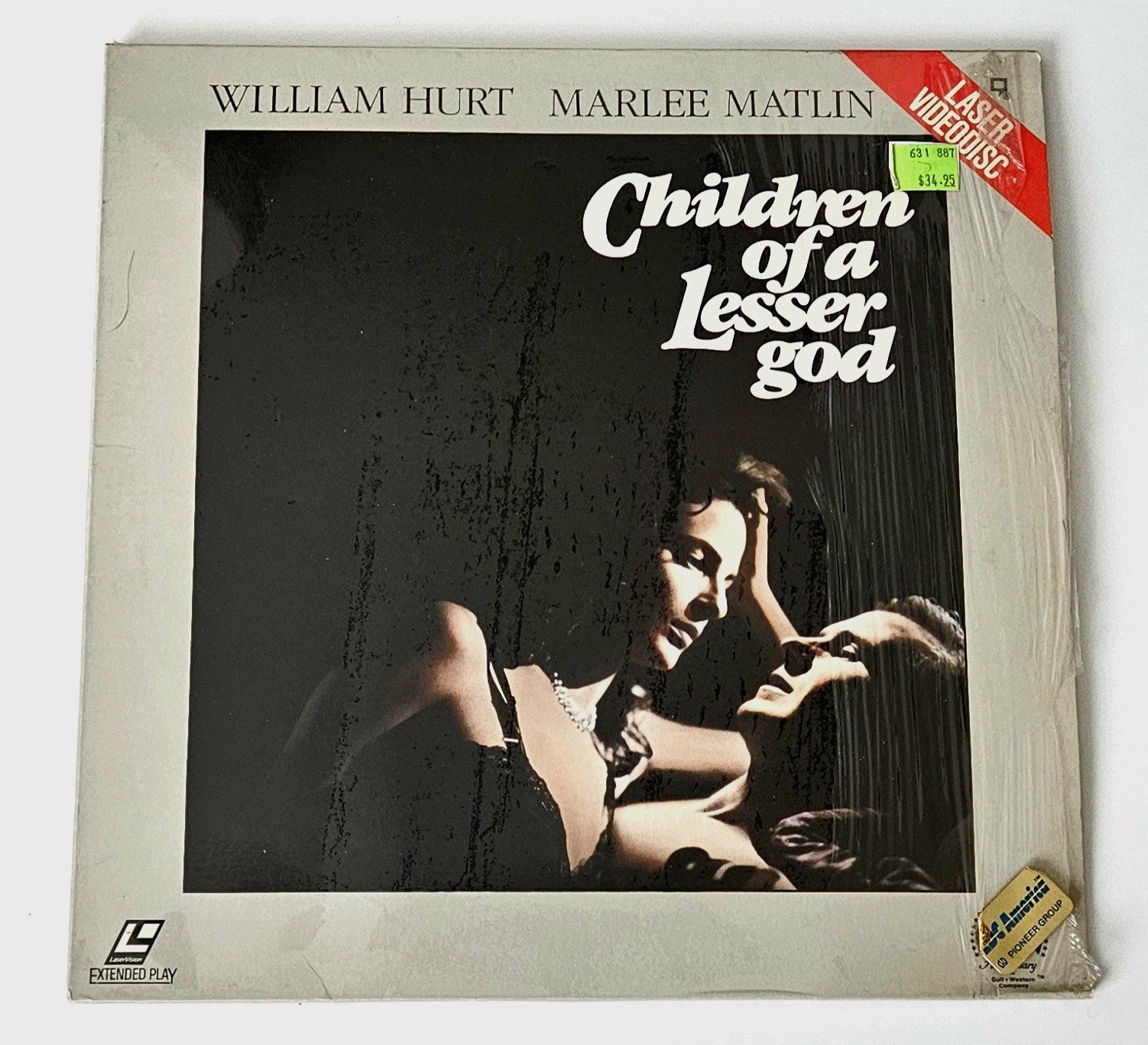 Children Of A Lesser God (Paramount Laserdisc set) William Hurt 1986