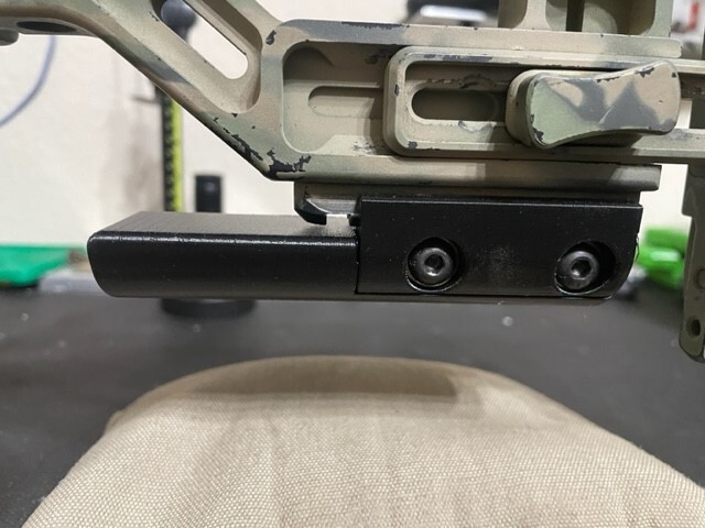 Ruger Precision Rifle Bag Rider Ultra Low .75"Tall for Ruger Precision Rifle RPR