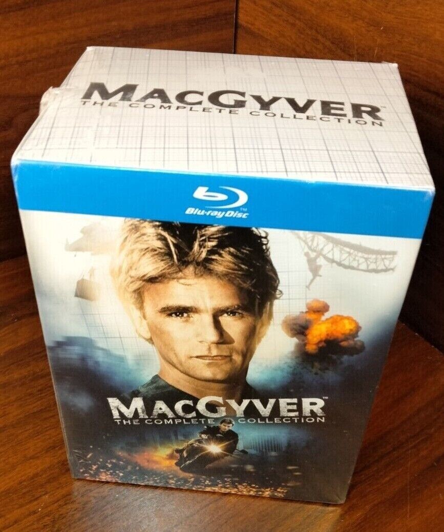 MACGYVER Complete Series + 2 TV Movies (Blu-ray) NEW (Sealed)- Free Box Shipping