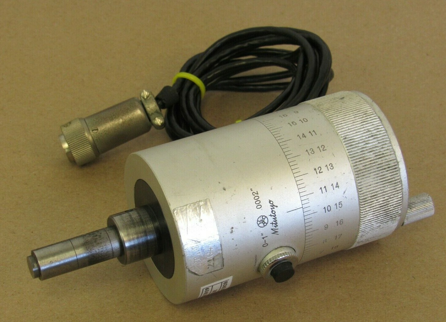 MITUTOYO NO. 164-103 MICROMETER HEAD DIGIMATIC 0-1" .0002" S/N 76022