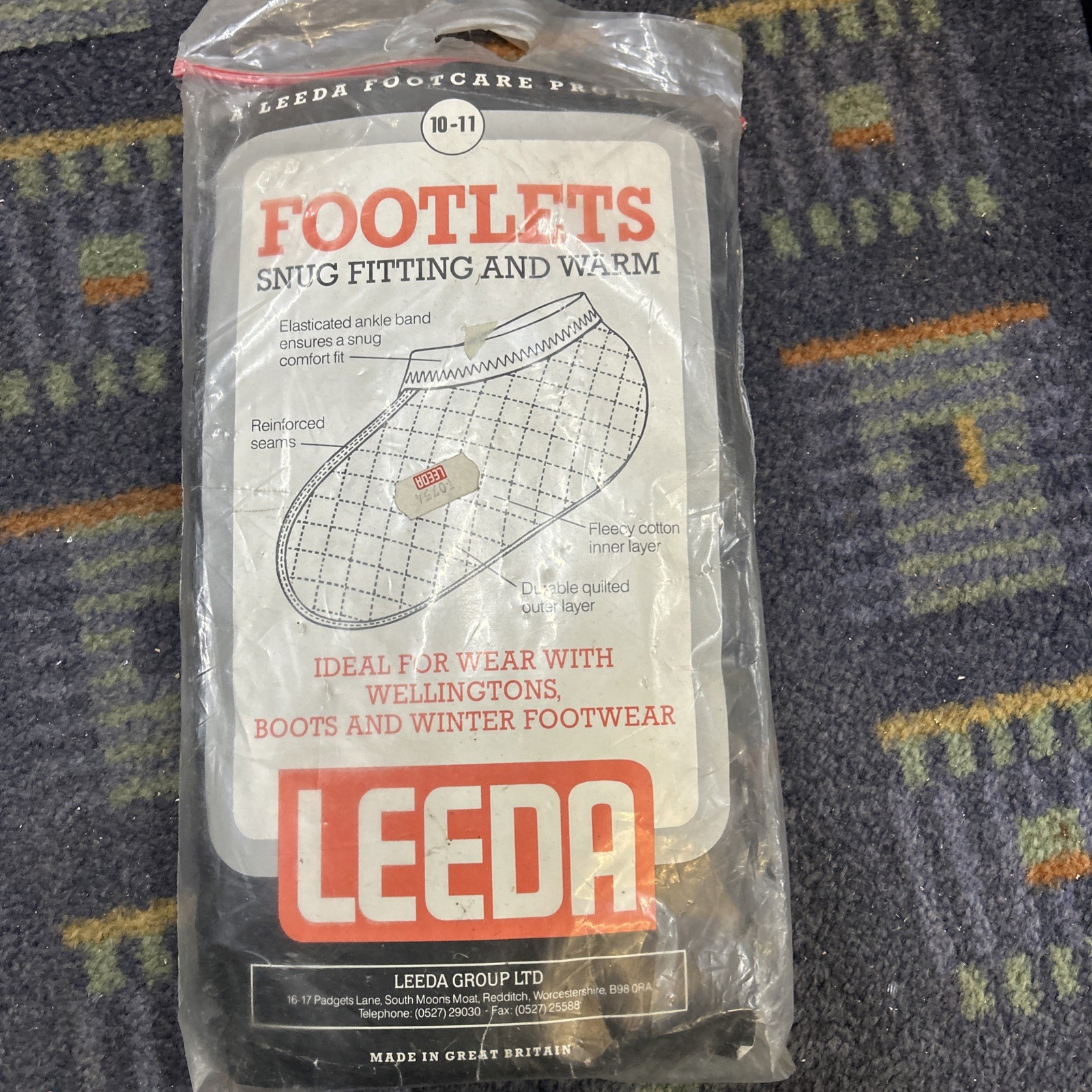 Leeda Footlets For Wellies And Boots