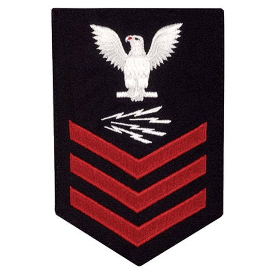 Information Systems Technician Rating Petty Officer 1st Class Sew On