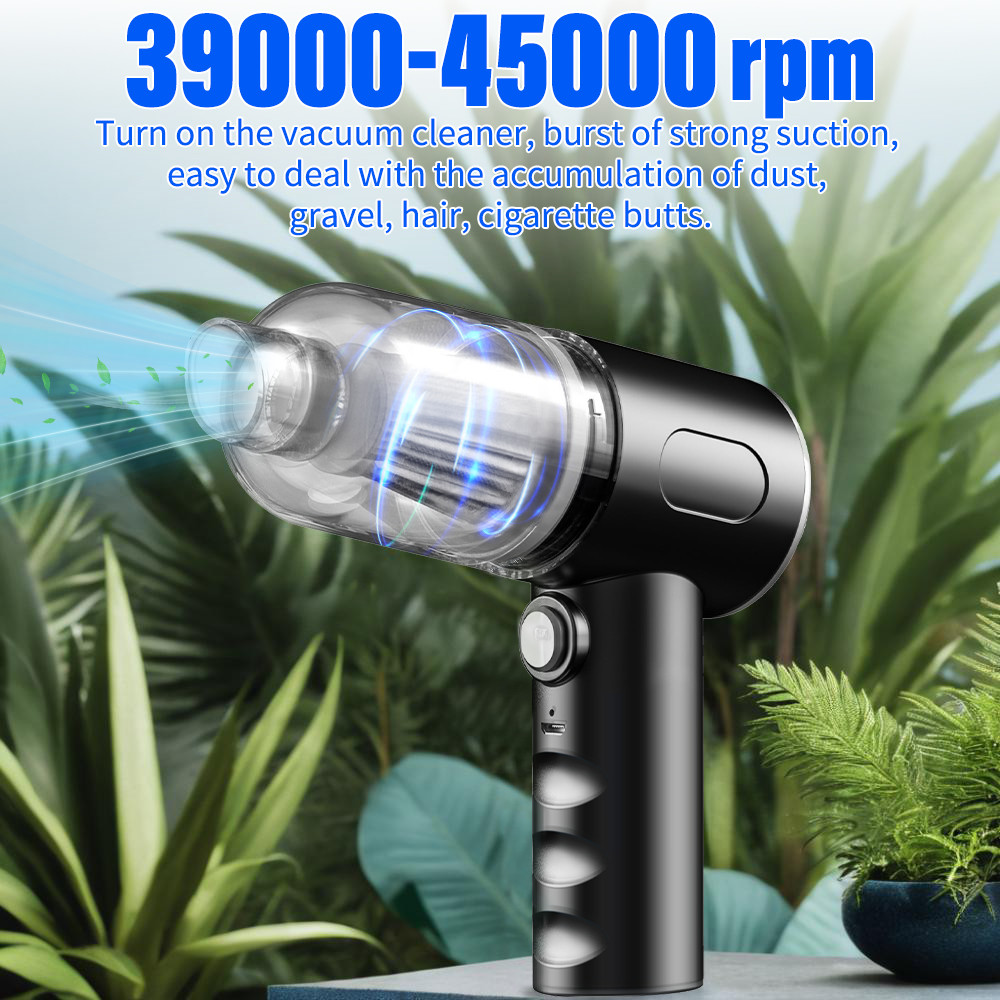 Compressed Air Duster Rechargeable Computer Vacuum Cleaner for PC Keyboard Toys