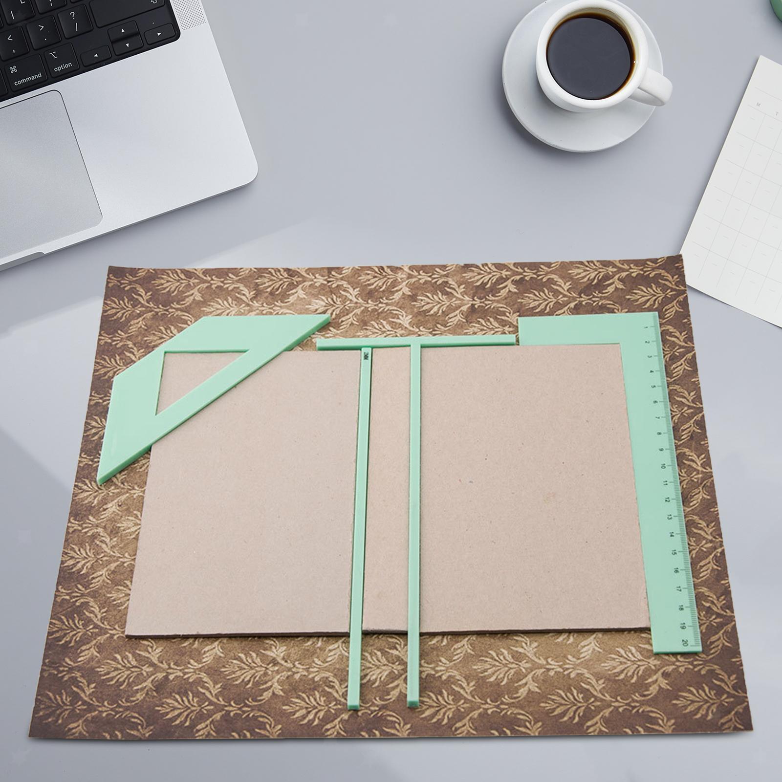 Book Cover Guide Ruler for Making Book Cover for Planner Journal Calender