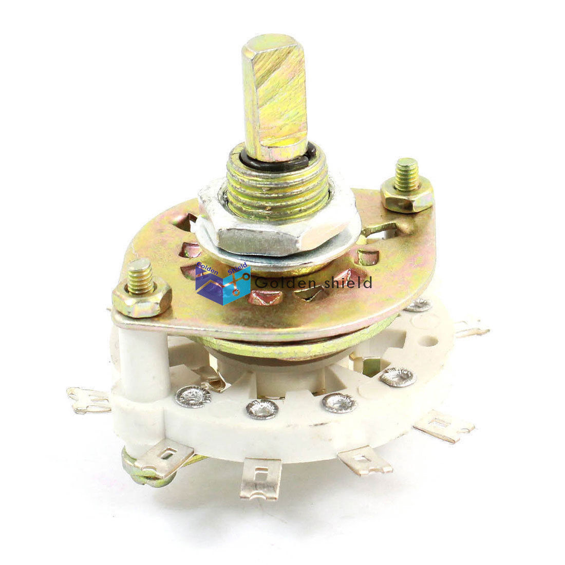 KCZ 2X4 TV Radio Band Channel Select Rotary Switch 2 Pole 4 Position  2P4T✦Kd