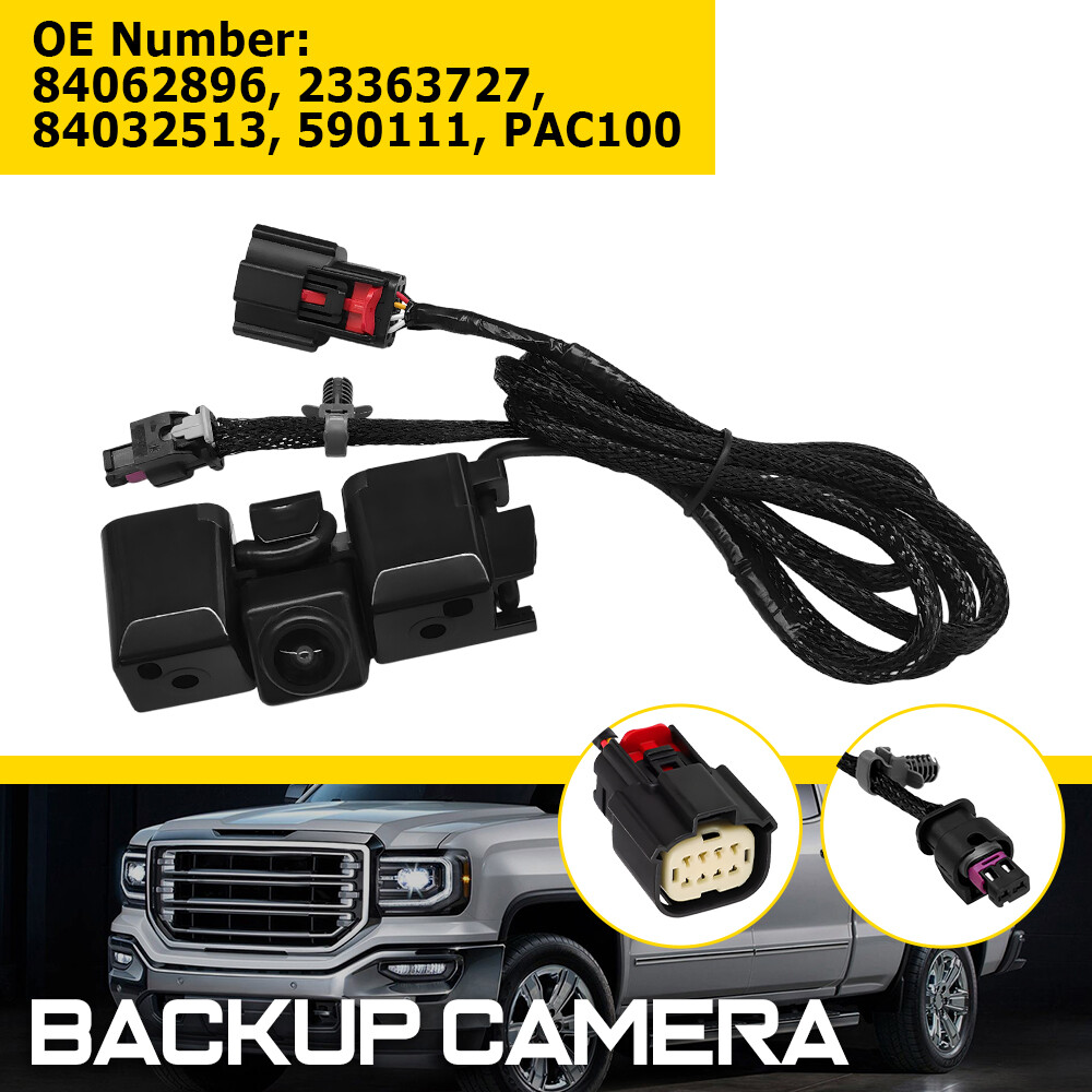 OEM Rear View Camera For 16-19 GMC Sierra Chevy Silverado 1500 2500 84079952 D