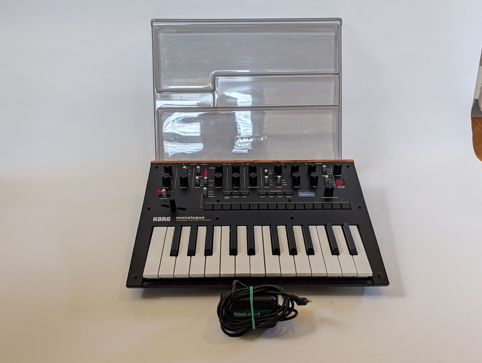 KORG Monologue Mono 25 Key 16 Step Sequencer Synth - WITH DECKSAVER! - CLEAN!