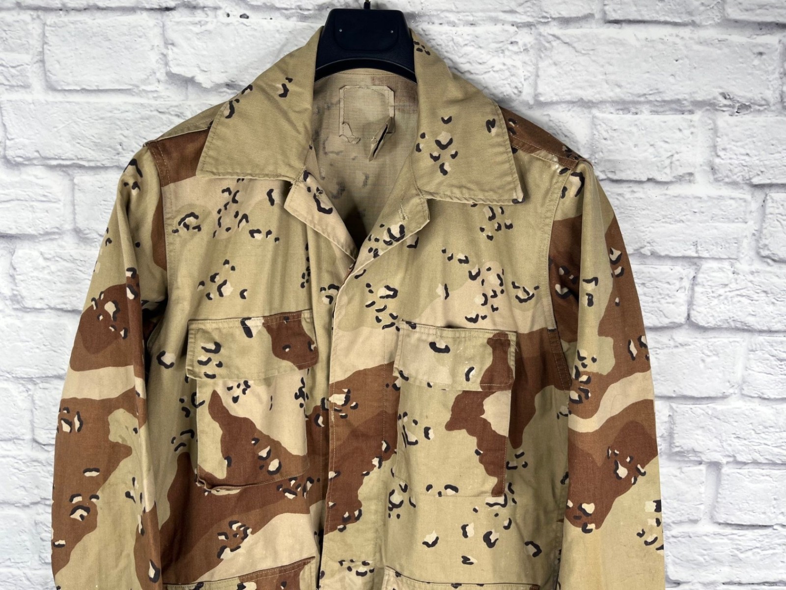 Vintage Desert Storm Chocolate Chip DBDU Camo Jacket Size: Small - Regular