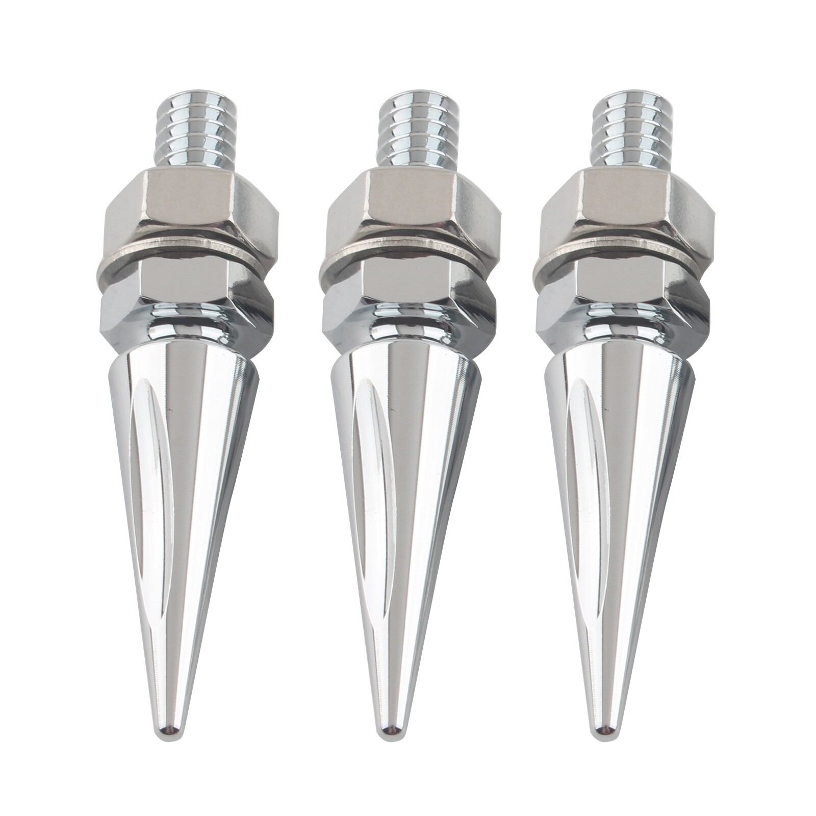 Chrome Spike Windshield Bolt Kit For Harley Tri Glide Ultra Classic 2009–2013