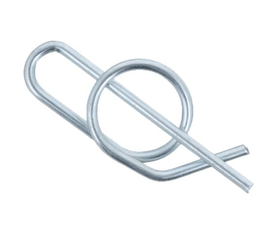 Ring Cotter Standard Duty 3/8 Carbon Steel Zinc Clear (125 Pieces)