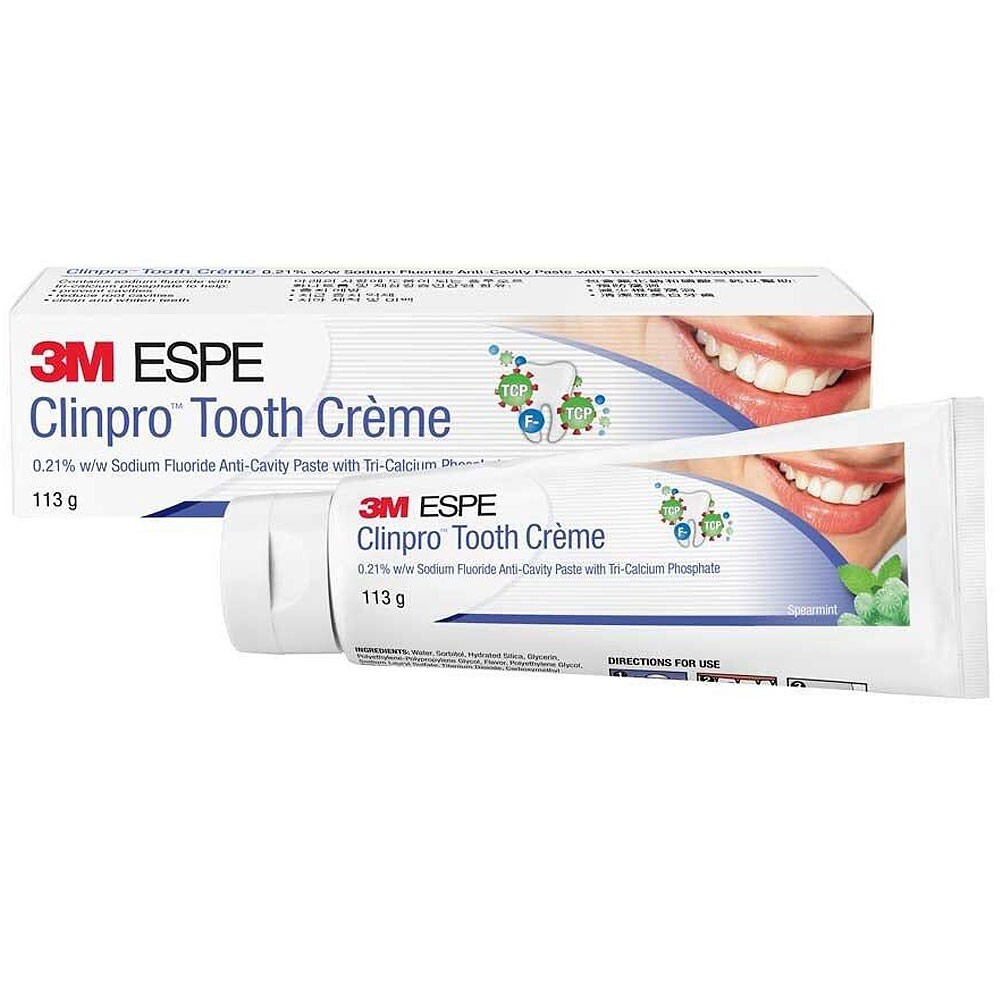 [Express Ship] 3M ESPE Clinpro Tooth Creme Toothpaste 3 pack Vanilla or Spear